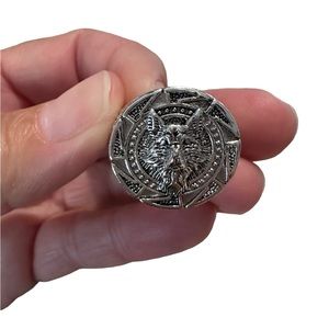 Sterling Silver Unisex Wolf Head Ring